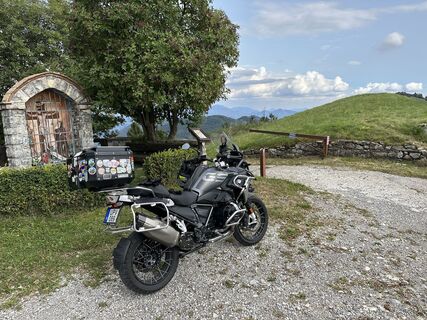 Foto von László Batki entlang der Tour