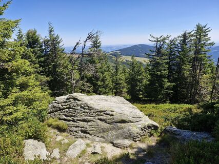 Photo de Walter Edelhofer le long du parcours