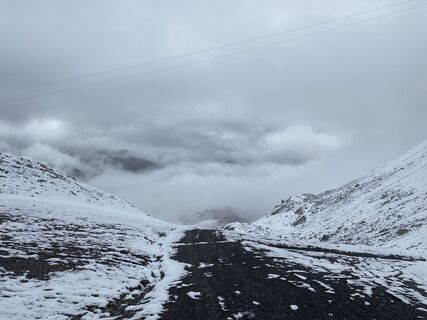 Foto von Johannes Tausch entlang der Tour