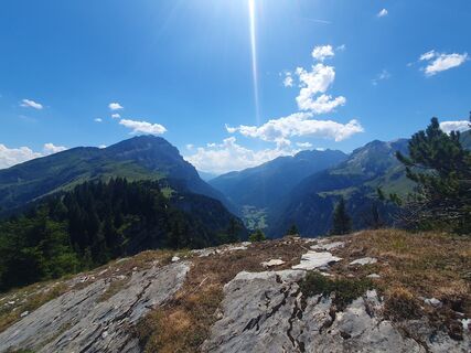 Foto von Christian Stieber entlang der Tour