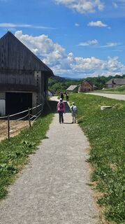 Foto von Mateja Rečnik entlang der Tour