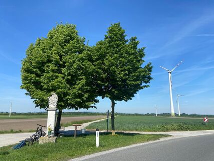 Zdjęcie z Christian Schüller wzdłuż trasy