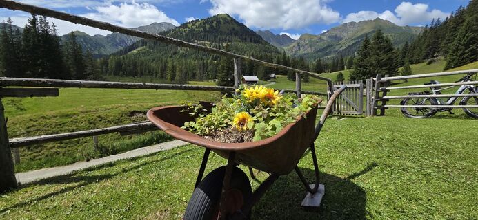 Foto von Franz Lammer entlang der Tour