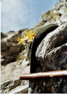 Hut mit Blume