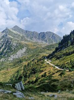 Foto von Cristian Mario Rota entlang der Tour