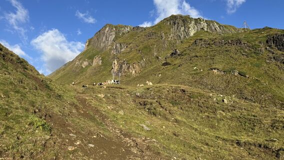Foto von Jean Claude Guidi entlang der Tour