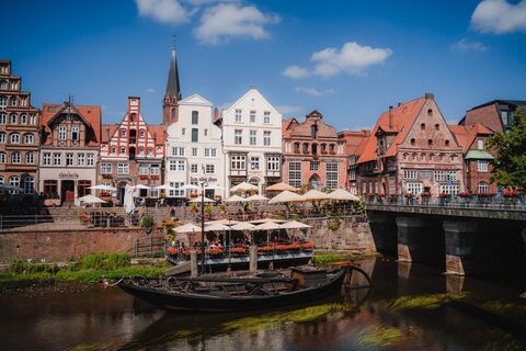 Hafen am Stint in Lüneburg