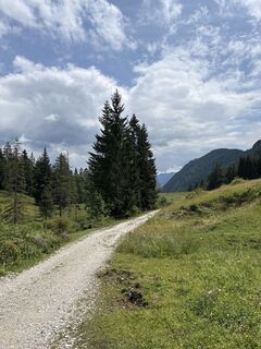 Foto von Heinz Sperl entlang der Tour