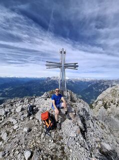 Photo de Lorenz Weissacher le long du parcours