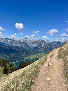 Foto von Veronika Schulte entlang der Tour