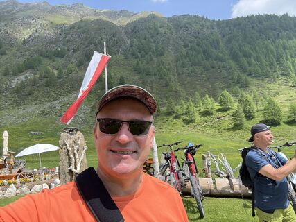 Foto von Olaf Siebeck entlang der Tour