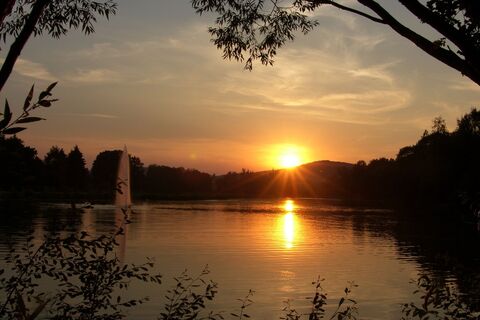 Abenstimmung Stausee