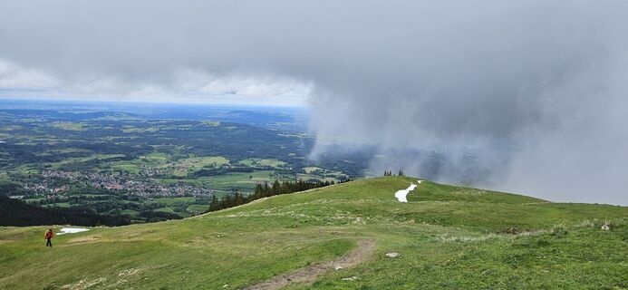 Foto von Bert entlang der Tour