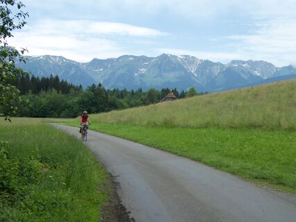 Weg vor Kahlacker - Moränenseeroute