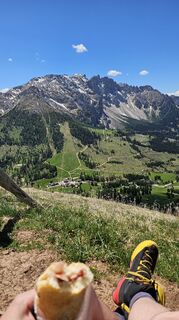 Foto von Alessio Sacco entlang der Tour