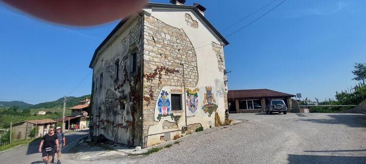Foto de Ekkehard Scherz a lo largo del recorrido