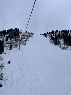 Photo de Luisa le long du parcours