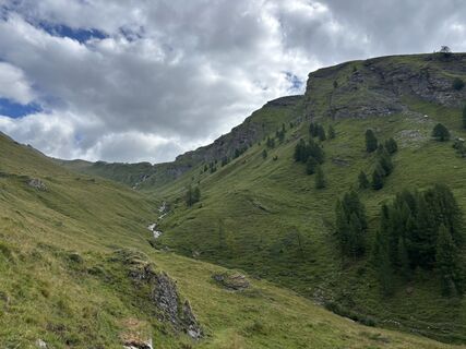 Foto von Annika entlang der Tour