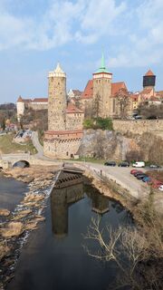Fotografie z hochlandfamilie na trase