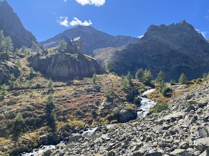 Photo de Toni Lerda le long du parcours