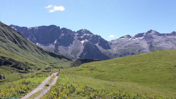Blick zurück vom Schadonapass