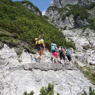 Aufstieg zur Passauer Hütte