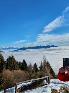 Foto von Mauro Bianchin entlang der Tour