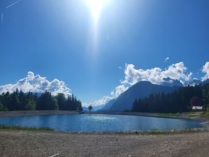 Foto von Andrea Unterweger entlang der Tour