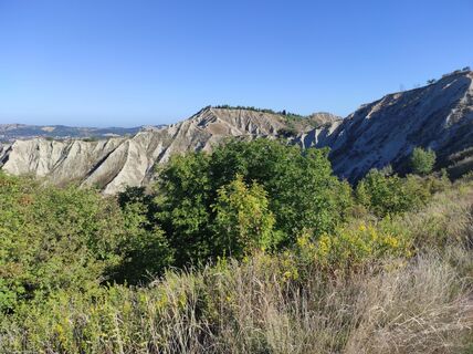 Foto de Brigitte Scheuffele a lo largo del recorrido