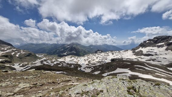 Foto von Sebastian entlang der Tour