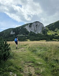 Foto von Veronika Strauss entlang der Tour