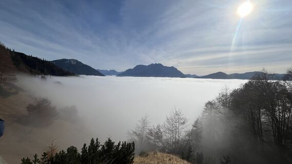 Foto von Hans-Peter Zelger entlang der Tour