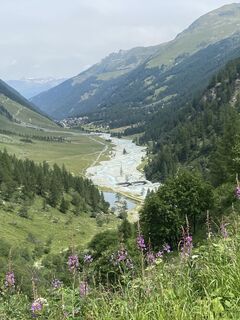 Foto von Tina Gehrig entlang der Tour