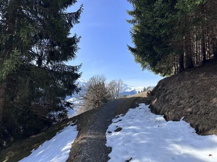 Photo de Monica Bagge le long du parcours