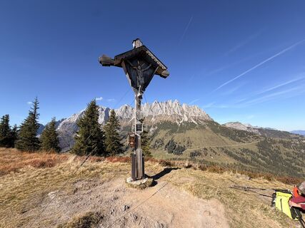 Photo de Birgit Rasser le long du parcours