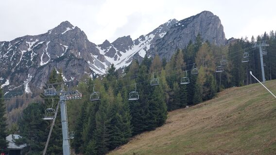 Photo de Walter Jenewein le long du parcours