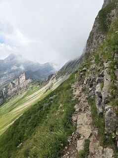 Photo de Sven le long du parcours