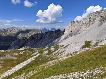 Photo de Lodovica Vecchi le long du parcours