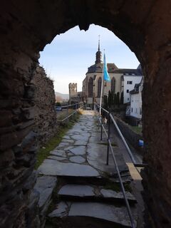 Welterbesteig Stadtmauer Oberwesel