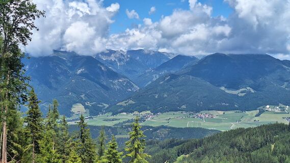 Foto von Susi Puhl entlang der Tour