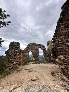 Fotografia z Mónika Stipits-Várszegi na trase