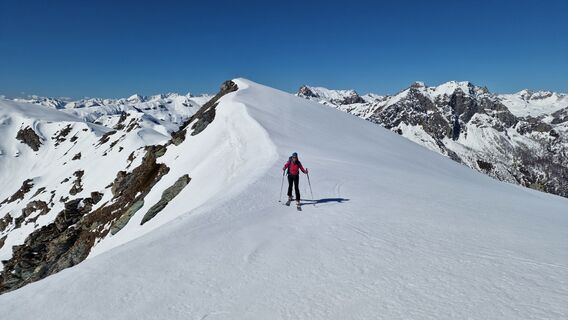 Foto von Fabrizi Mellano entlang der Tour