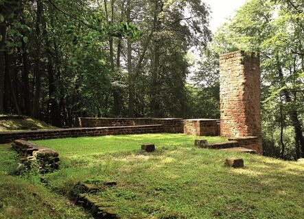 Ruine der Orangerie, Homburg, 2009, Wolfgang Henn