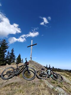 Foto von sandra schrunner entlang der Tour