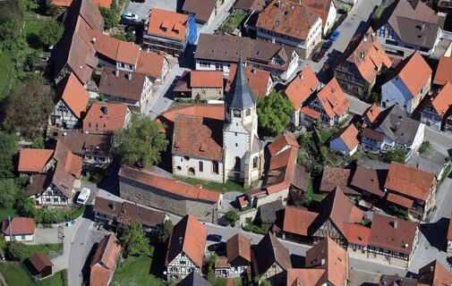 Kirchenburg Lienzingen, Peterskirche von 1467/1499