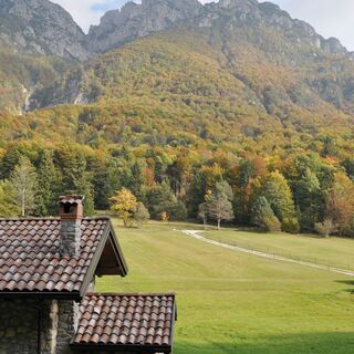 Berg Palevierte von Wiesen di Lunze
