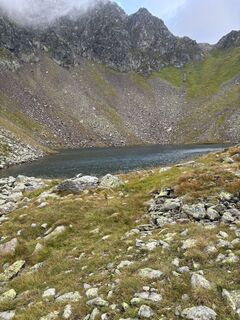Photo de Marion Egger le long du parcours