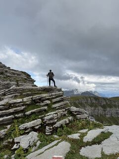 Foto von Theodor Daryla entlang der Tour