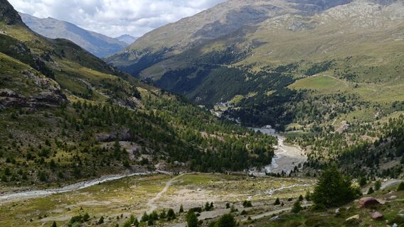 Foto von Maurizio Dell'acqua entlang der Tour