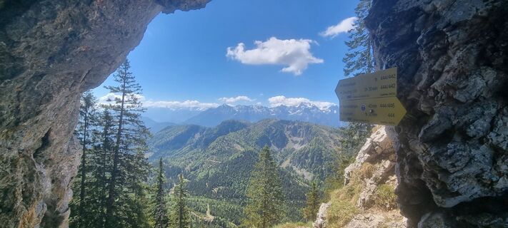 Foto von Lukas entlang der Tour